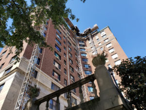 Greystone Condos Brick Exterior